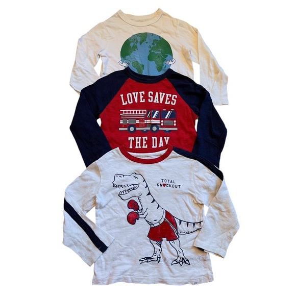 Baby Gap Long Sleeves T-Shirts Bundle Size 3T - Picture 16 of 16